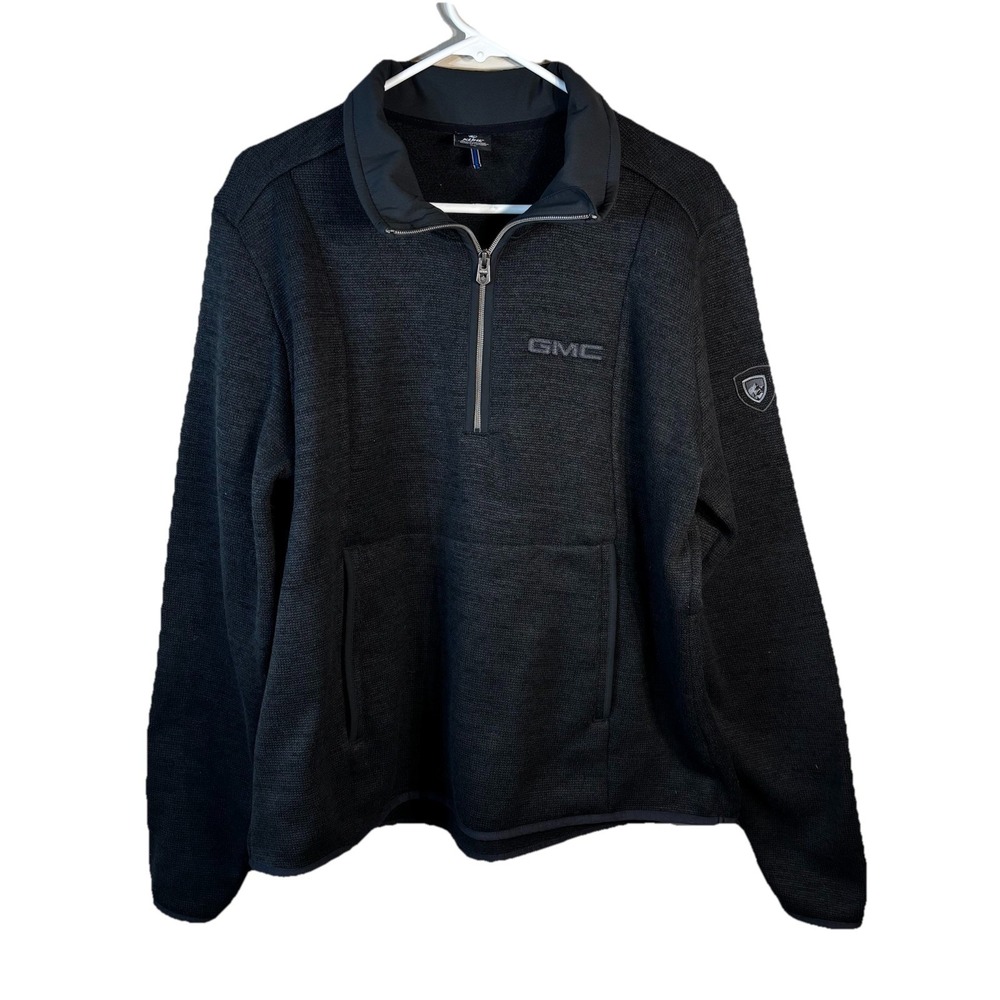 Kuhl Sweater Womens XL Gray Ascendyr Quarter Zip Fleece Outdoor Hike Trail